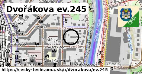 Dvořákova ev.245, Český Těšín