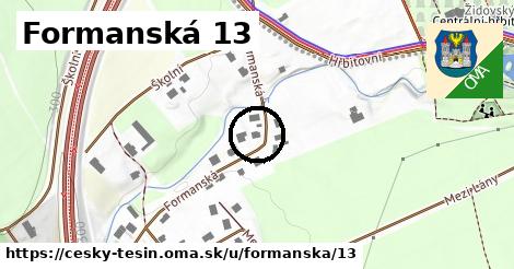 Formanská 13, Český Těšín