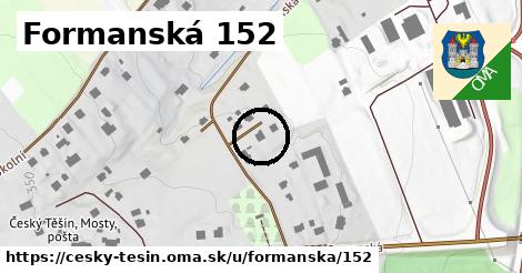 Formanská 152, Český Těšín