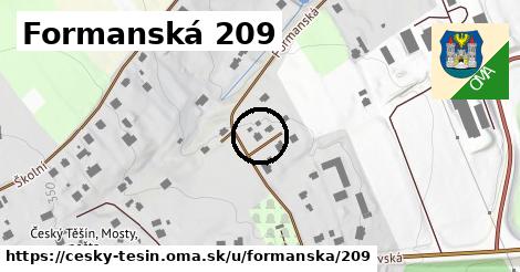 Formanská 209, Český Těšín