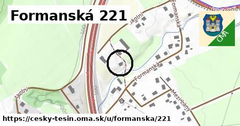 Formanská 221, Český Těšín