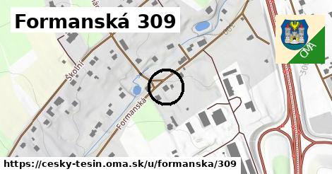 Formanská 309, Český Těšín