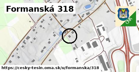 Formanská 318, Český Těšín