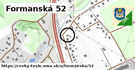 Formanská 52, Český Těšín