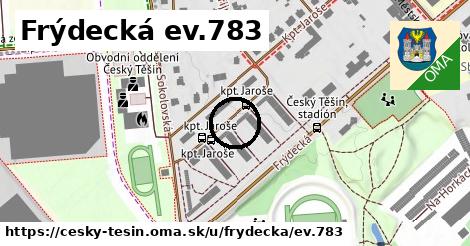 Frýdecká ev.783, Český Těšín