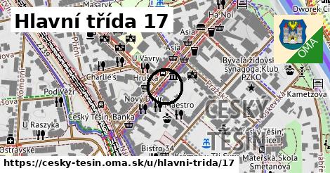 Hlavní třída 17, Český Těšín