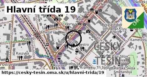 Hlavní třída 19, Český Těšín