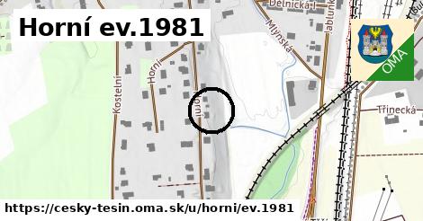 Horní ev.1981, Český Těšín