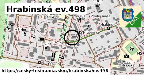 Hrabinská ev.498, Český Těšín