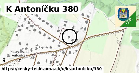 K Antoníčku 380, Český Těšín