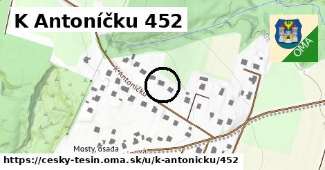 K Antoníčku 452, Český Těšín