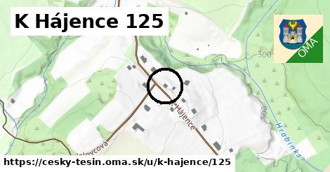 K Hájence 125, Český Těšín