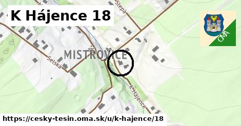 K Hájence 18, Český Těšín