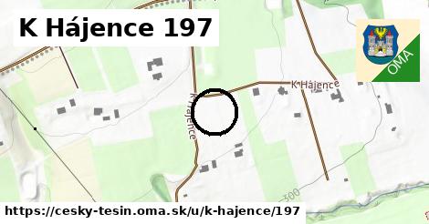 K Hájence 197, Český Těšín