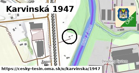 Karvinská 1947, Český Těšín