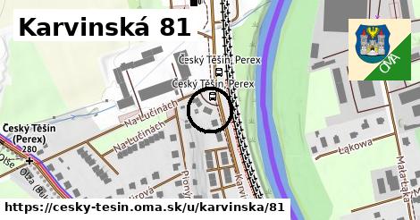 Karvinská 81, Český Těšín