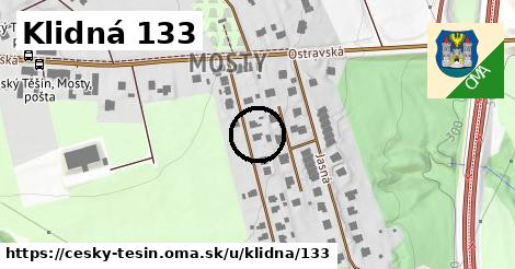 Klidná 133, Český Těšín