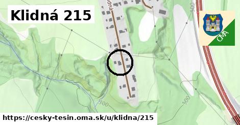 Klidná 215, Český Těšín