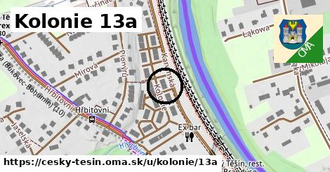 Kolonie 13a, Český Těšín