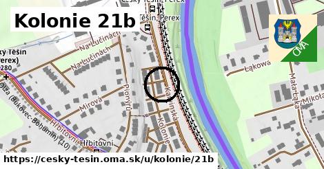 Kolonie 21b, Český Těšín