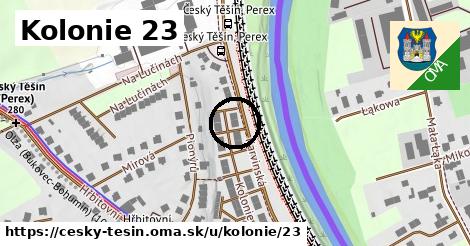 Kolonie 23, Český Těšín