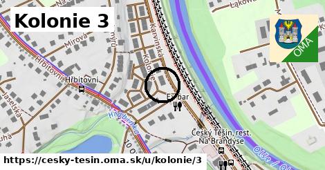 Kolonie 3, Český Těšín