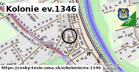 Kolonie ev.1346, Český Těšín