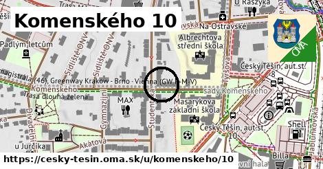 Komenského 10, Český Těšín