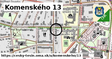 Komenského 13, Český Těšín