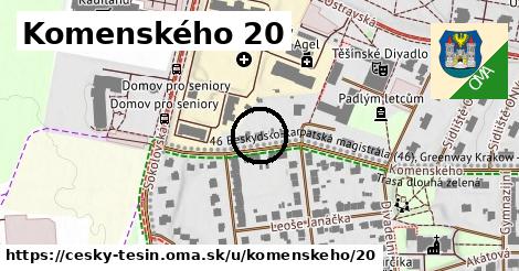 Komenského 20, Český Těšín