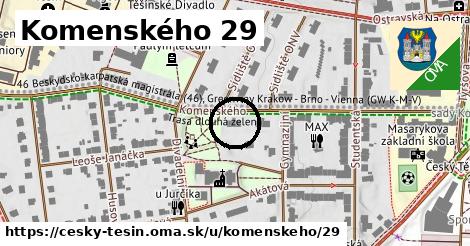 Komenského 29, Český Těšín