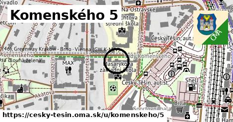 Komenského 5, Český Těšín