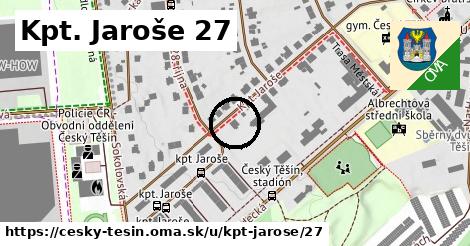 Kpt. Jaroše 27, Český Těšín