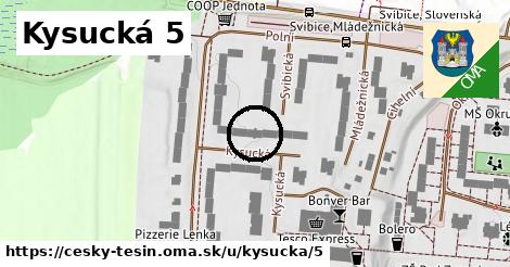 Kysucká 5, Český Těšín