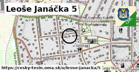 Leoše Janáčka 5, Český Těšín