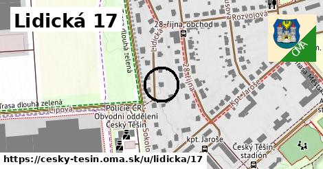 Lidická 17, Český Těšín