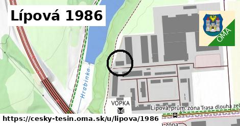 Lípová 1986, Český Těšín