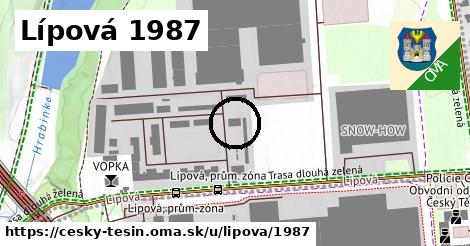 Lípová 1987, Český Těšín