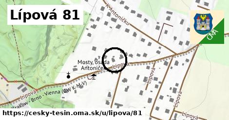 Lípová 81, Český Těšín