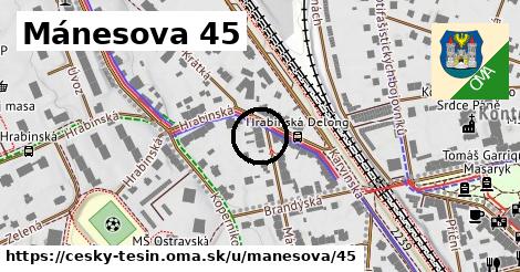 Mánesova 45, Český Těšín