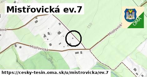 Mistřovická ev.7, Český Těšín