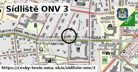 Sídliště ONV 3, Český Těšín
