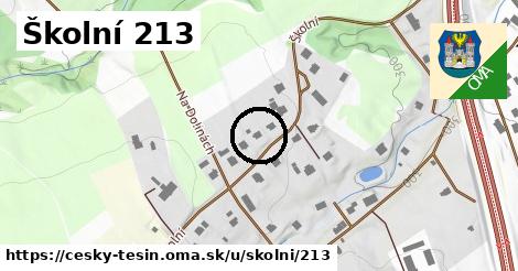 Školní 213, Český Těšín