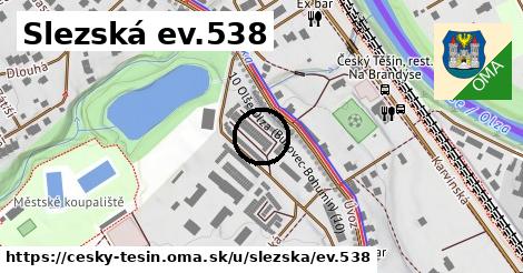 Slezská ev.538, Český Těšín