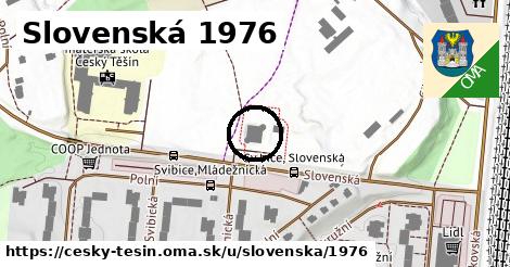 Slovenská 1976, Český Těšín