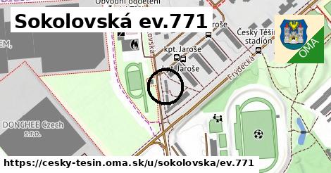 Sokolovská ev.771, Český Těšín