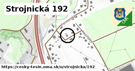 Strojnická 192, Český Těšín