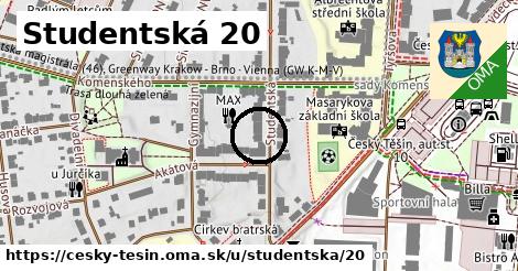 Studentská 20, Český Těšín