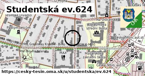 Studentská ev.624, Český Těšín