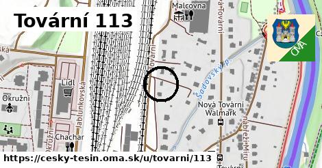 Tovární 113, Český Těšín